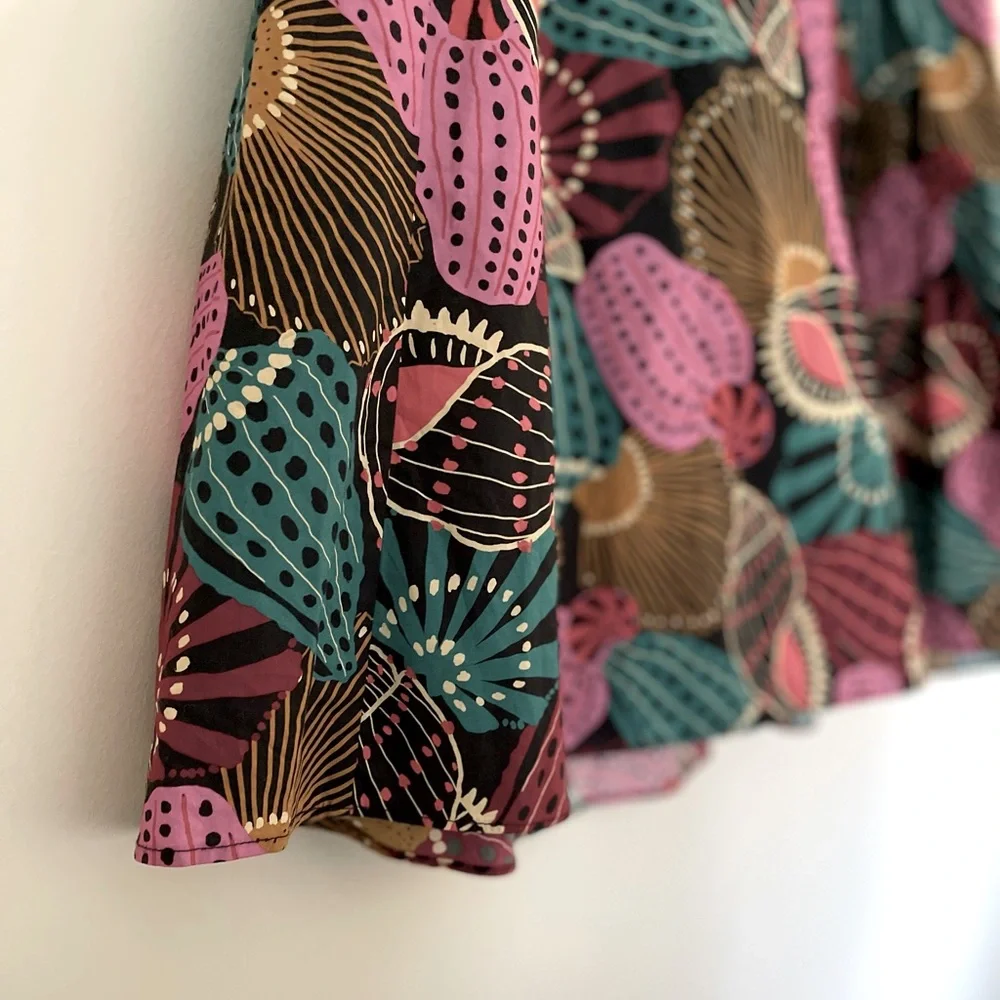 Farm Rio Mix Shell Skirt - Picture 10 of 11
